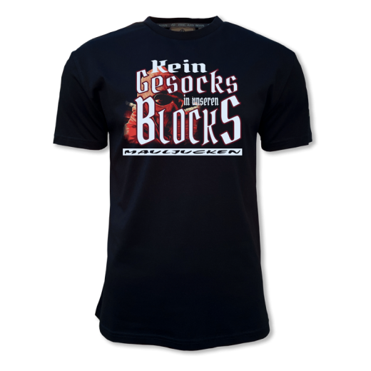 T-Shirt GESOCKS schwarz