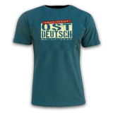 T-Shirt Ostdeutsch mallardblau