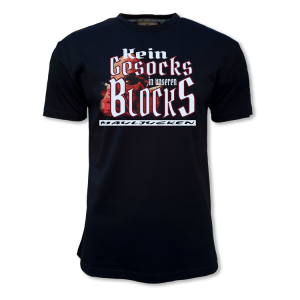 T-Shirt GESOCKS schwarz
